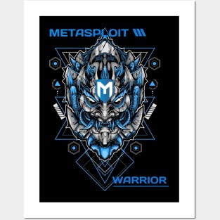 Metasploit Warrior Posters and Art